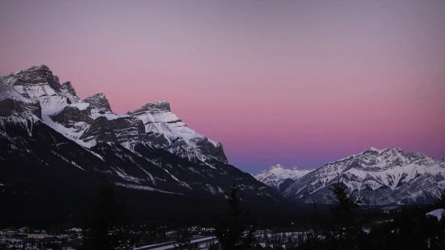 time lapse Canmore
