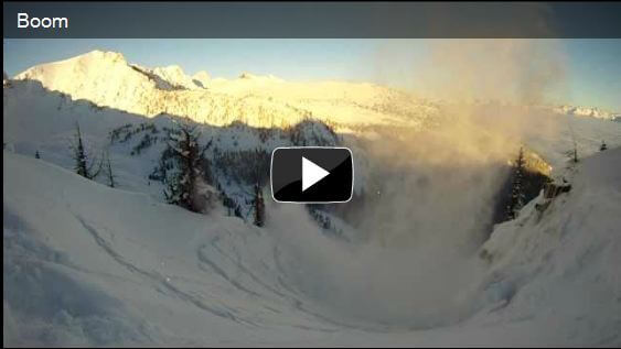 Video of an avalanche