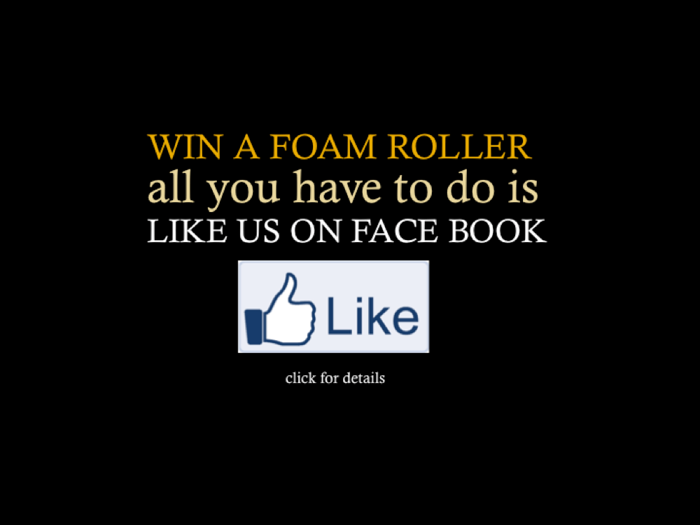 Win A Foam Roller